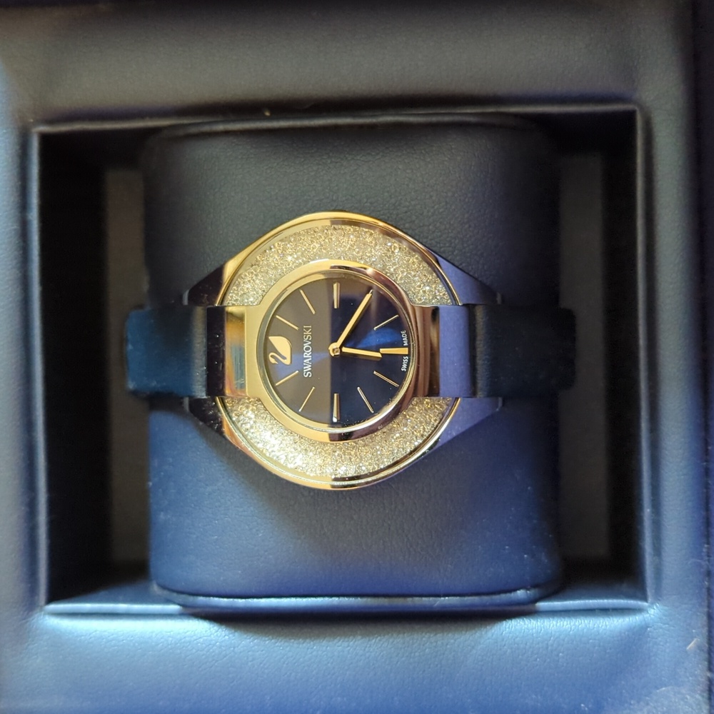 Swarovski Sport Watch Navy Blue